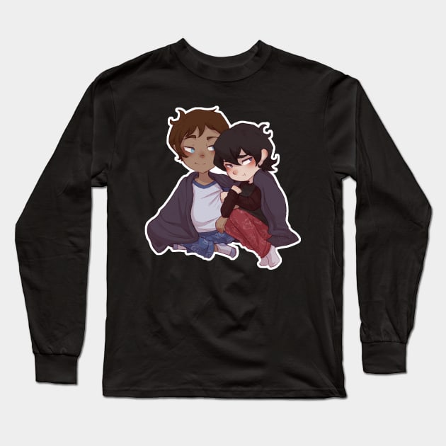 Klance sticker Long Sleeve T-Shirt by Probablynotsam